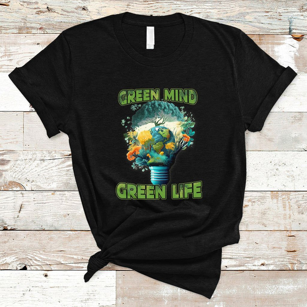 Earth Day T Shirt Earth Day Environmental Crisis Go Planet Go Green Earth TS02 Black Printyourwear