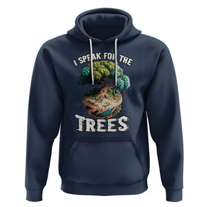 Earth Day Hoodie Speak For The Tree Love Your Mother Go Green TS02 Navy Printyourwear