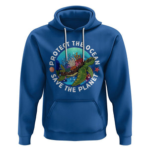 Ocean Day Hoodie Protect The Ocean Save The Planet Earth Day TS02 Royal Blue Printyourwear