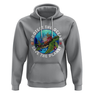 Ocean Day Hoodie Protect The Ocean Save The Planet Earth Day TS02 Sport Gray Printyourwear