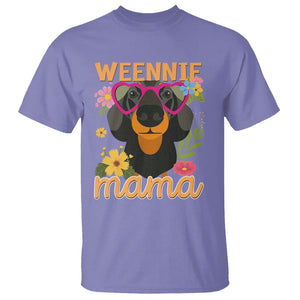 Dachshund Mom T Shirt Weennie Mama TS02 Violet Printyourwear