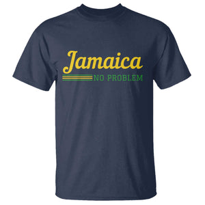 Jamaica No Problem T Shirt Classic Island Motto and Caribbean Vacation TS02 Navy Print Your Wear
