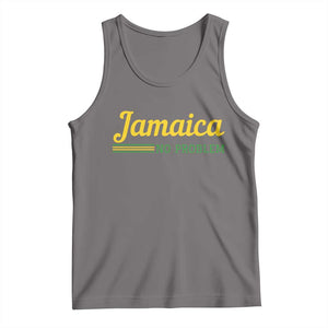 Jamaica No Problem Tank Top Classic Island Motto and Caribbean Vacation TS02 Deep Heather Print Your Wear