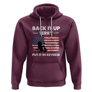 Funny 4th Of July Hoodie Back Up Terry Put It In Reverse Firework TS02 Maroon Printyourwear