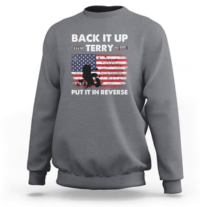 Funny 4th Of July Sweatshirt Back Up Terry Put It In Reverse Firework TS02 Charcoal Printyourwear