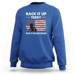 Funny 4th Of July Sweatshirt Back Up Terry Put It In Reverse Firework TS02 Royal Blue Printyourwear