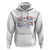 Funny 4th Of July Hoodie Party In The USA Smiling Face Retro Groovy TS02 White Printyourwear