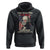 Funny 4th Of July Hoodie Stay Strapped Or Get Clapped American Flag George Washington TS02 Black Printyourwear