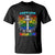 LGBT Pride T Shirt God's Love Is Fully Inclusive Christian Cross Butterfly TS02 Black Printyourwear