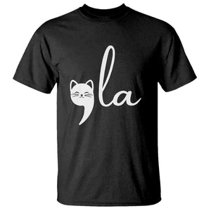 Comma La Kamala Harris T Shirt Retro Cat For Madam President 2024 TS02 Black Print Your Wear