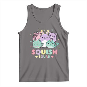 Kawaii Pastel Squish Squad Graphic Tank Top Cute Rainbow Animal Friends