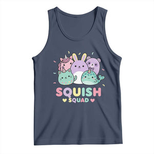 Kawaii Pastel Squish Squad Graphic Tank Top Cute Rainbow Animal Friends