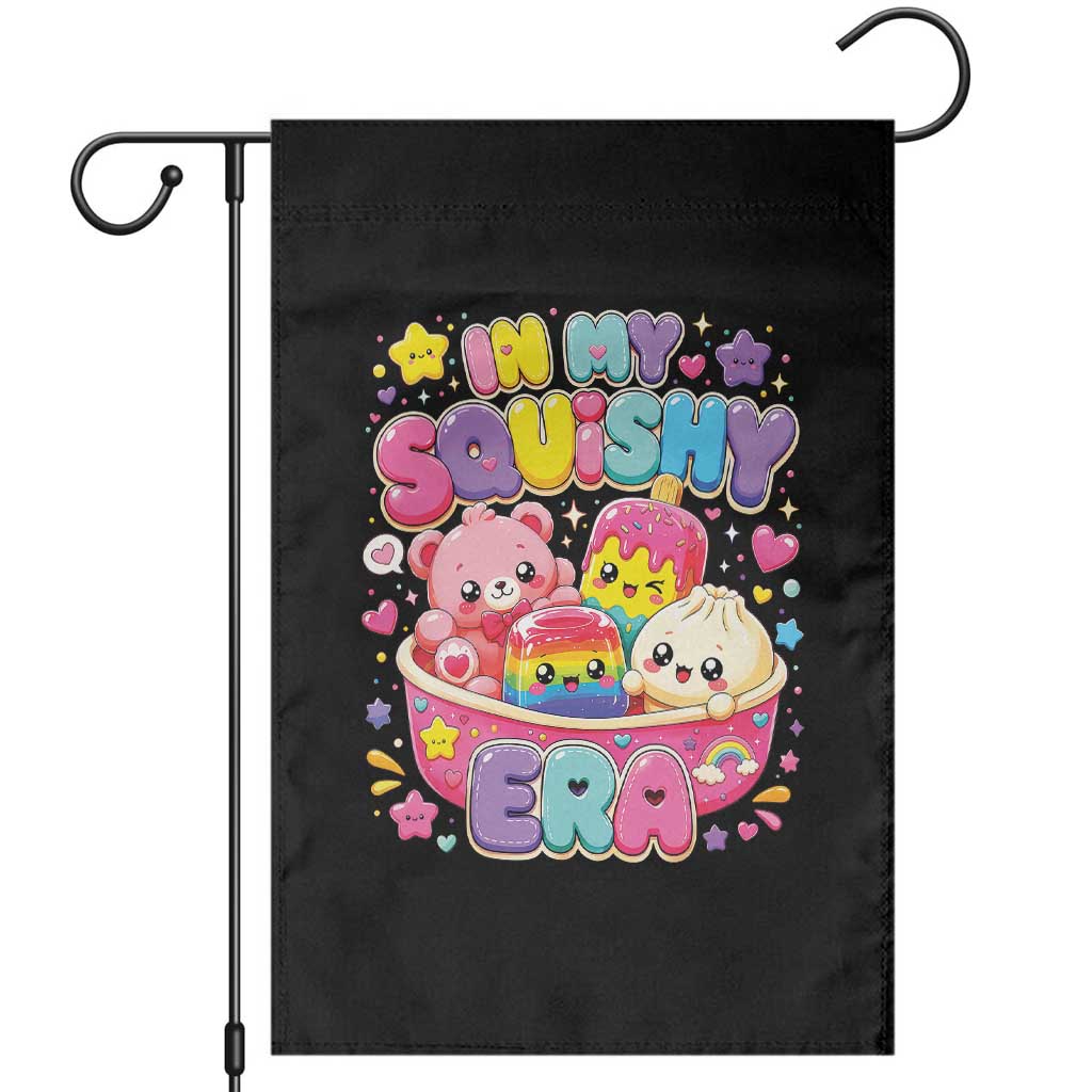 In My Squishy Era Kawaii Food Bowl Graphic Garden Flag Cute Retro Pastel Dumpling Popsicle Bear Aesthetic