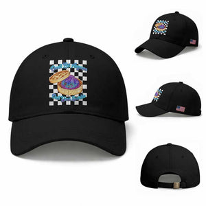 Kawaii Glitter Dumpling Graphic Inspirational Quote Baseball Cap Dont Let Anyone Dull Your Sparkle Cute Bamboo Steamer