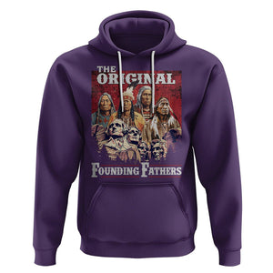 Native American Hoodie The Original Founding Fathers Indigenous American Indian Chiefs Native Pride TS02 Purple Printyourwear