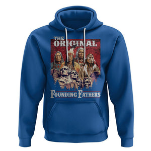 Native American Hoodie The Original Founding Fathers Indigenous American Indian Chiefs Native Pride TS02 Royal Blue Printyourwear