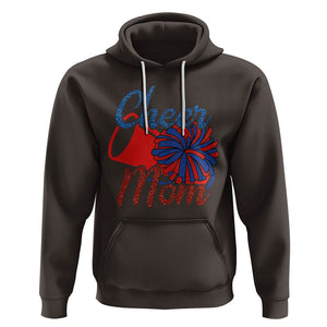 Cheerleading Hoodie Cheer Mom Biggest Fan Cheerleader Pom Pom TS02 Dark Chocolate Printyourwear