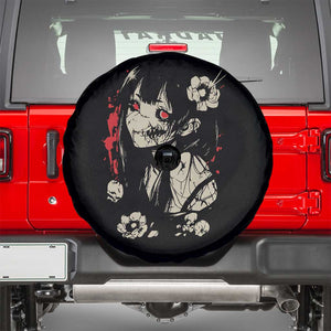 Horror Anime Manga Spare Tire Cover Japanese Creepy Kawaii Goth Otaku TS02 Black Print Your Wear