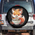 Kawaii Fox Ramen Japanese Spare Tire Cover Japanese Anime Otaku Manga Cute Graphic TS02 No hole Black Print Your Wear