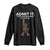 Funny Bigfoot Long Sleeve Shirt Admit It Life Would Be Boring Without Me Rock Hand TS02 Black Print Your Wear