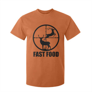 Deer Hunting T Shirt For Kid Deer Hunting Funny Hunter Fast Food Gift TS02 Orange Print Your Wear