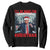 Christmas Dancing Trump Sweatshirt I'll Be Home For Xmas Viral Dances White House Retro Vintage TS02 Black Print Your Wear