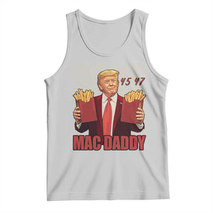 Funny Trump French Fries 2024 Tank Top Mac Daddy 47th President McDon Fast Food TS02 Ash Print Your Wear