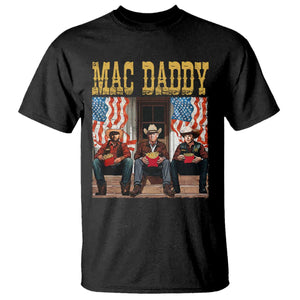 Mac Daddy T Shirt Trump Vance Elon 2025 American Flag TS02 Black Print Your Wear