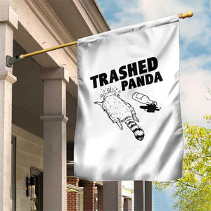 Funny Trashed Panda Garden Flag Drunk Raccoon Meme Hot Mess TS02 Print Your Wear