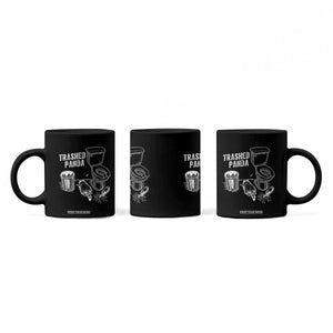 Funny Trashed Panda Coffee Mug Drunk Raccoon in Toilet Meme Hot Mess TS02 Print Your Wear