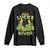 Funny St Patricks Day Long Sleeve Shirt Zero Lucks Given Irish Shamrock TS02 Black Print Your Wear