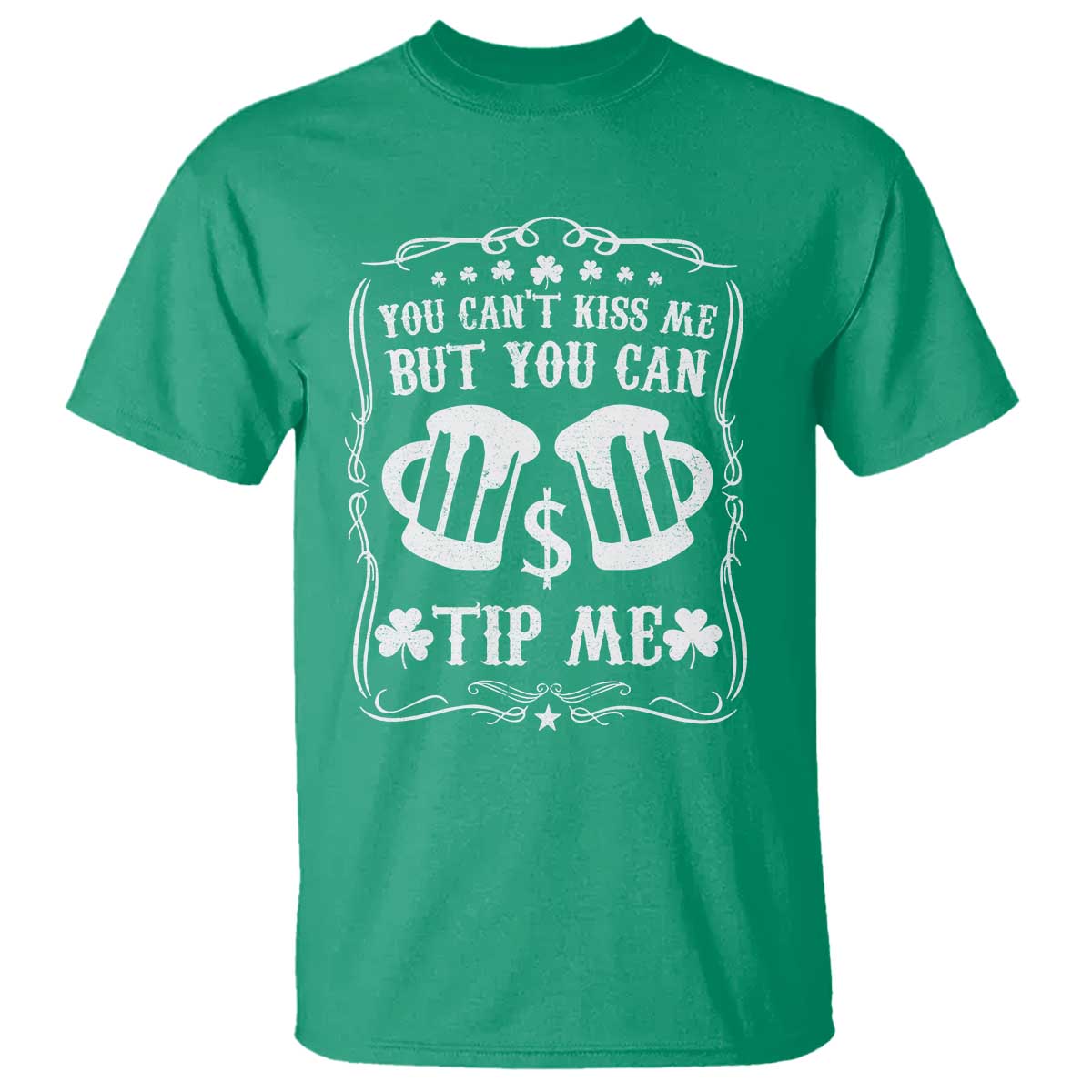 Funny St Patricks Day T Shirt Lucky Shamrock Waitress Bartender Waiter TS02 Irish Green Print Your Wear