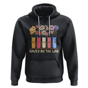 Lab Week 2024 Hoodie Saved By The Lab Medical Laboratory Tech Medical Lab Tech TS02 Black Printyourwear