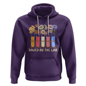 Lab Week 2024 Hoodie Saved By The Lab Medical Laboratory Tech Medical Lab Tech TS02 Purple Printyourwear