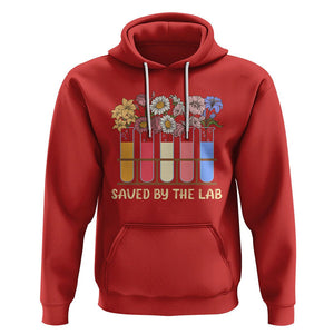 Lab Week 2024 Hoodie Saved By The Lab Medical Laboratory Tech Medical Lab Tech TS02 Red Printyourwear