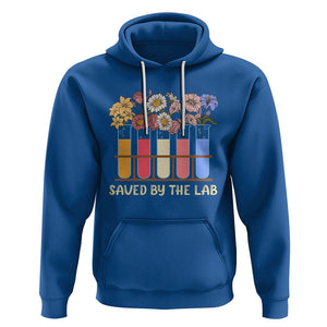 Lab Week 2024 Hoodie Saved By The Lab Medical Laboratory Tech Medical Lab Tech TS02 Royal Blue Printyourwear