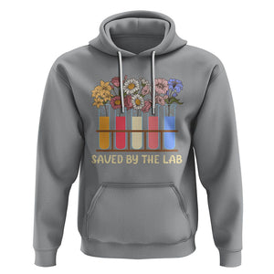 Lab Week 2024 Hoodie Saved By The Lab Medical Laboratory Tech Medical Lab Tech TS02 Sport Gray Printyourwear