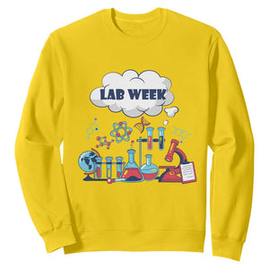 Lab Week Sweatshirt Medical Laboratory Science Lab Experiments TS02 Daisy Printyourwear