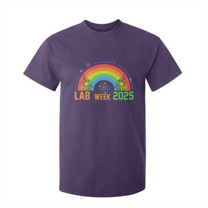 Lab Week T Shirt For Kid Medical Laboratory Science Lab Rainbow TS02 Purple Print Your Wear