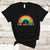 Lab Week 2024 T Shirt Medical Laboratory Science Lab Rainbow TS02 Black Printyourwear