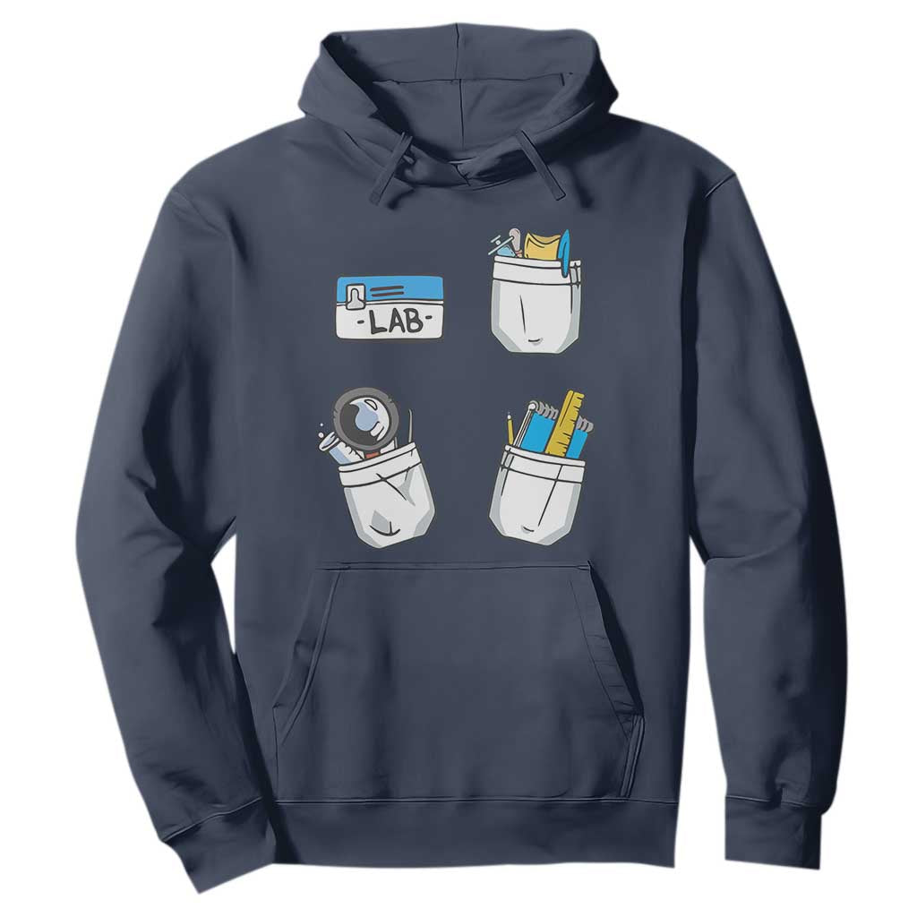 Lab Week Hoodie Lab Techinician Scientist Laboratory Assistant TS02 Navy Printyourwear