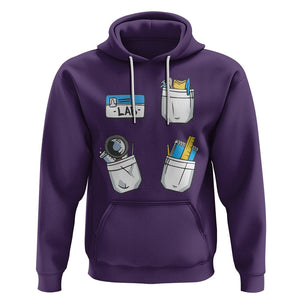 Lab Week 2024 Hoodie Lab Techinician Scientist Laboratory Assistant TS02 Purple Printyourwear