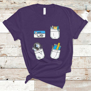 Lab Week 2024 T Shirt Lab Techinician Scientist Laboratory Assistant TS02 Purple Printyourwear