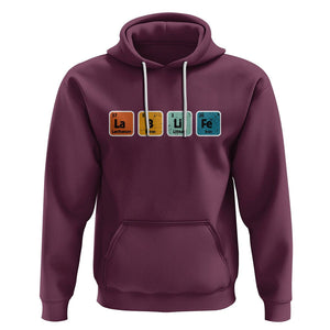 Lab Week 2024 Hoodie Funny Lab Life Laboratory Lab Rat Periodic Table TS02 Maroon Printyourwear