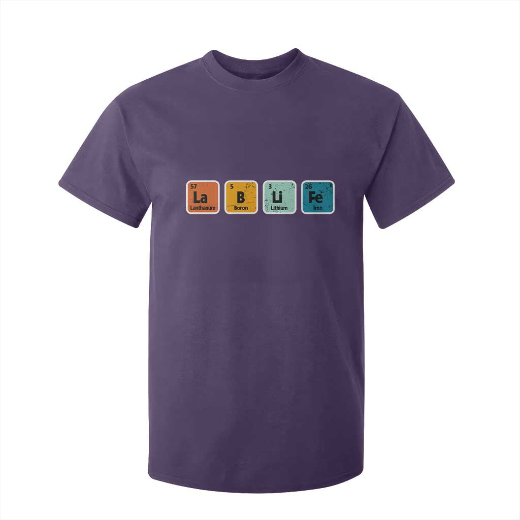 Lab Week T Shirt For Kid Funny Lab Life Laboratory Lab Rat Periodic Table TS02 Purple Print Your Wear