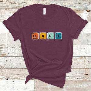 Lab Week 2024 T Shirt Funny Lab Life Laboratory Lab Rat Periodic Table TS02 Maroon Printyourwear