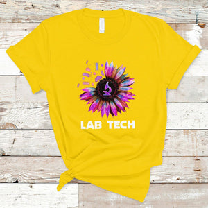 Lab Week 2024 T Shirt Lab Tech Sunflower Med Tech Medical Lab Technician TS02 Daisy Printyourwear