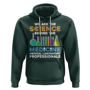 Lab Week 2024 Hoodie Funny Lab Techinician Medical Laboratory Science TS02 Dark Forest Green Printyourwear