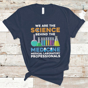 Lab Week 2024 T Shirt Funny Lab Techinician Medical Laboratory Science TS02 Navy Printyourwear