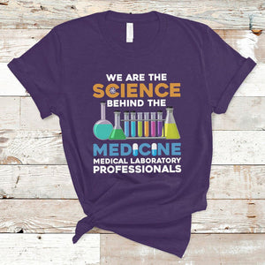 Lab Week 2024 T Shirt Funny Lab Techinician Medical Laboratory Science TS02 Purple Printyourwear